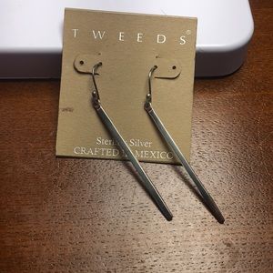 Tweeds silver earrings